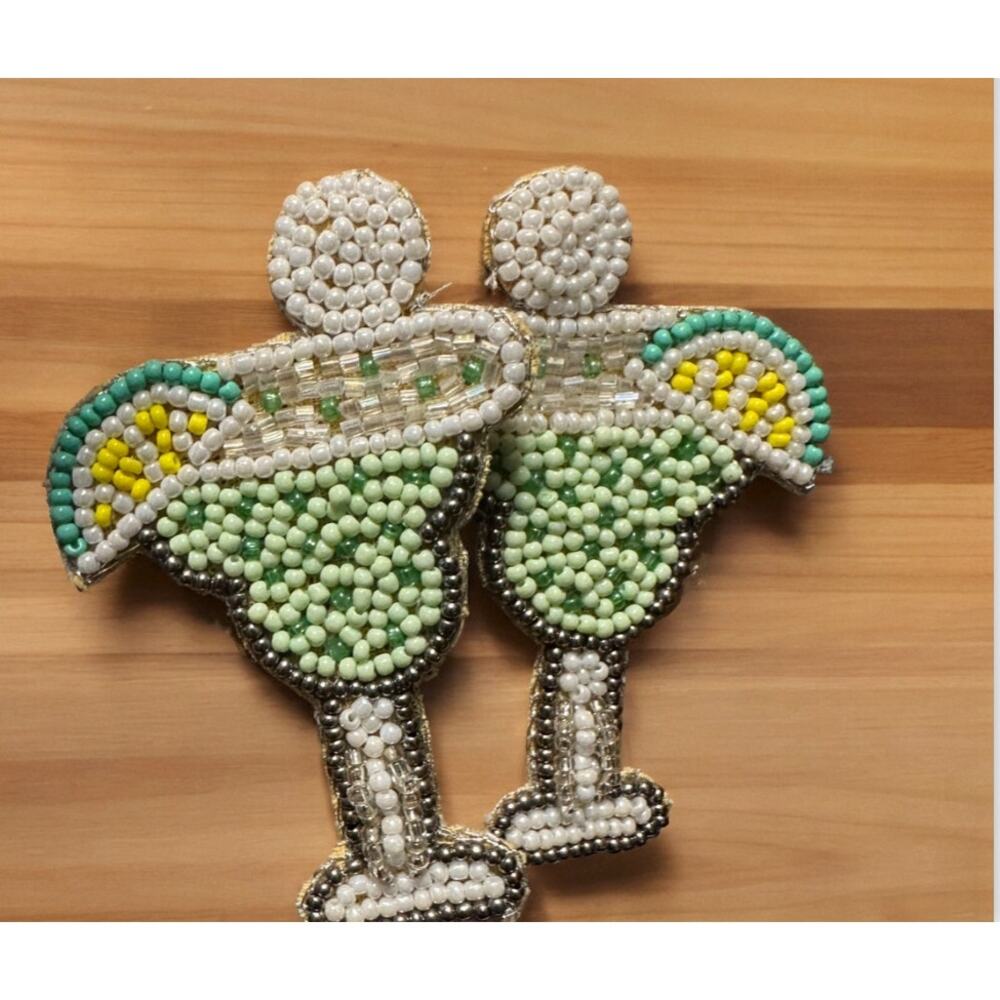 Fun margarita summer fun earrings‎
